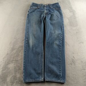 Vintage Y2K Levis Jeans 34x34 (Fits 32x34) Blue Faded Straight Wide Grunge Skate